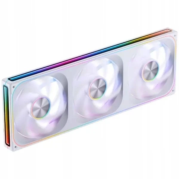 Jonsbo ZA-420W PWM ventiliatorius, ARGB Ø 3x 140 mm, baltas