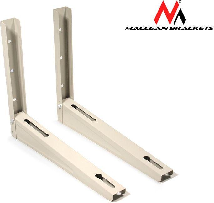 Laikiklis / wspornik klimatyzatora / pompy ciepła Maclean, ilgis ramienia 550mm, stal galwanizowana, do 200kg, MC-624