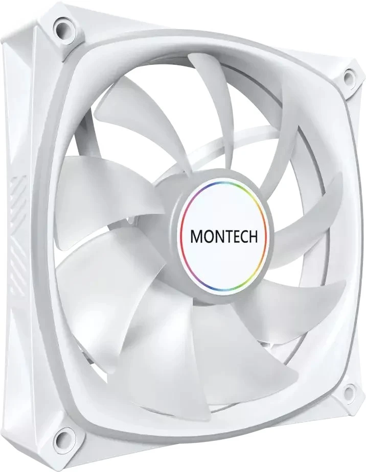 Montech AX120 baltas PWM ventiliatorius