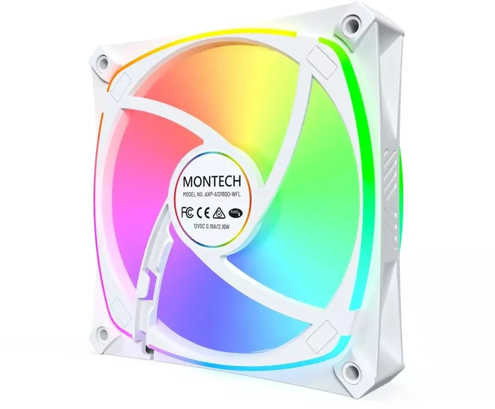 Montech AX120 PRO apšviestas ventiliatorius