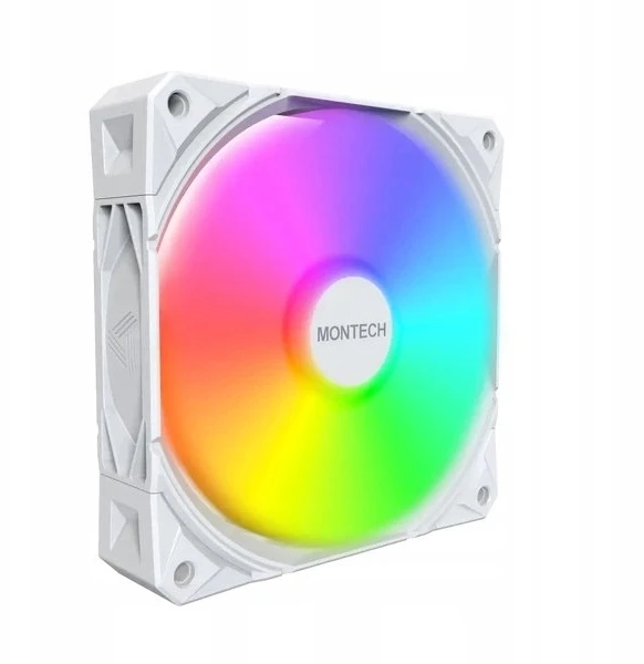 Montech E28 ARGB 120mm PWM ventiliatorius Baltas (E28 ARGB (W))