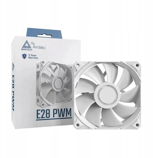 Montech E28 PWM 120 mm ventiliatorius su dėžute
