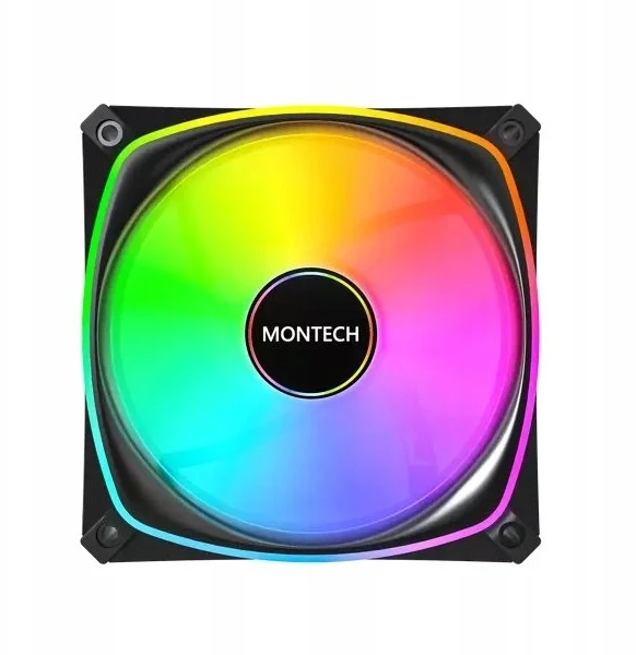 Montech RX120 PRO aušintuvas su spalvotu ARGB apšvietimu