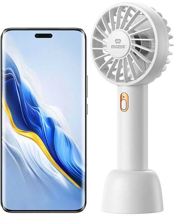 Ventiliatorius Wentylator Mozos F31 Wiatrak belaidis su akumulatorem balta
