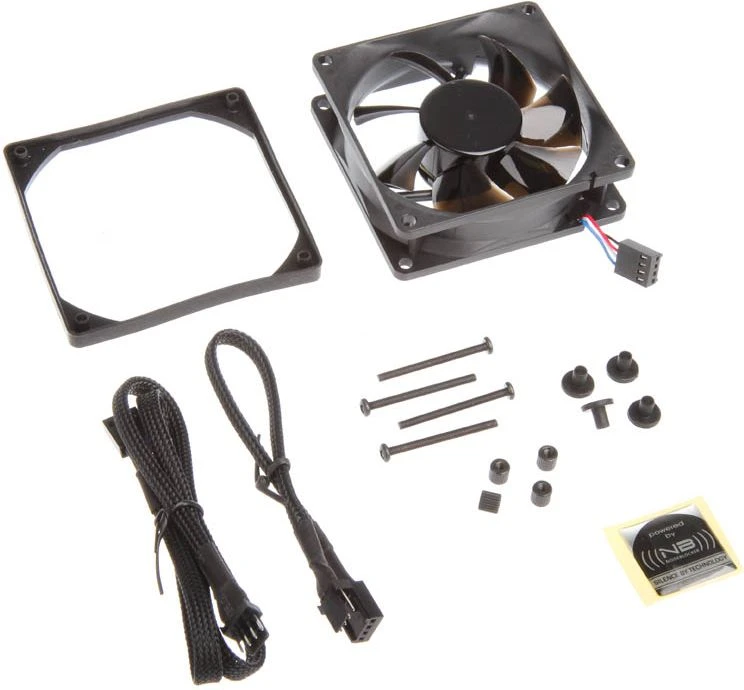 Noiseblocker BlackSilent Pro Fan P-P – 80 mm