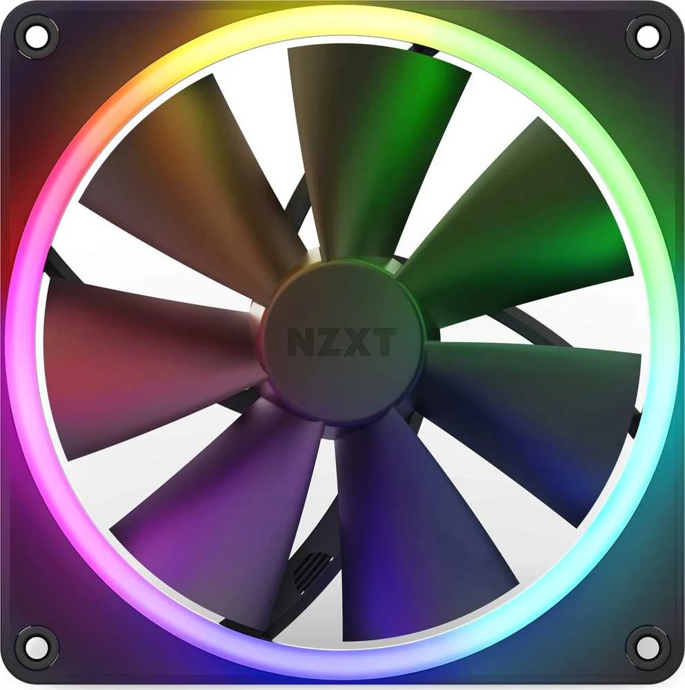 NZXT F140 RGB 140mm juoda