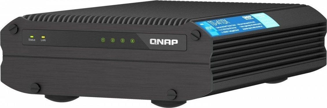 Serveris QNAP TS-I410X NAS Tower Ethernet LAN Juodas x6425E