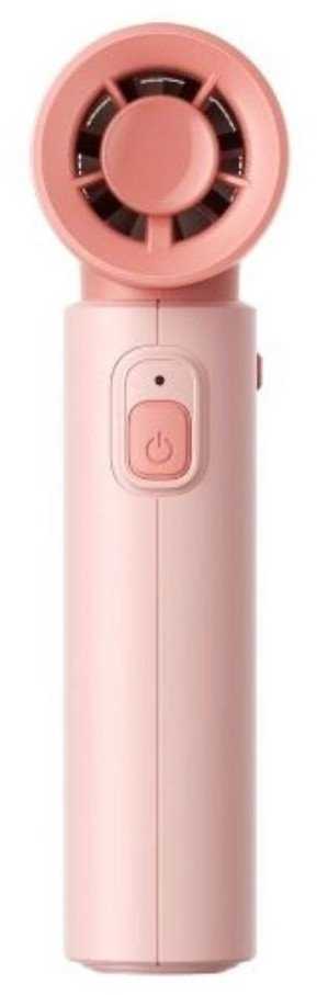 Jisulife rankinis ventiliatorius Life9 3600mAh Portable USB Fan - rožinės spalvos