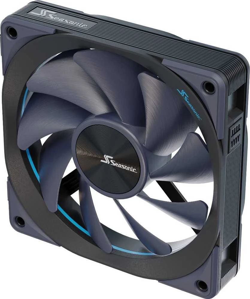Seasonic MagFlow 1225 PWM korpuso ventiliatorius – 120 mm, 3 vnt. komplektas