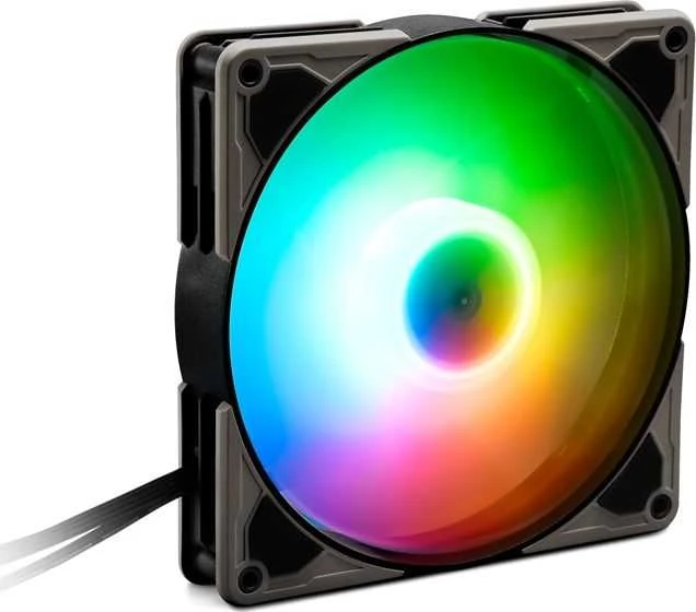 Sharkoon SilentStorm 140 PWM RGB | 140 mm korpuso ventiliatorius