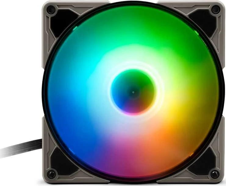 Sharkoon SilentStorm 140 PWM RGB | 140 mm korpuso ventiliatorius