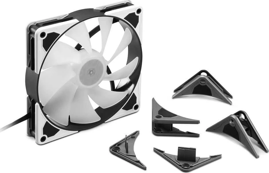Sharkoon SilentStorm 140 PWM RGB | 140 mm korpuso ventiliatorius