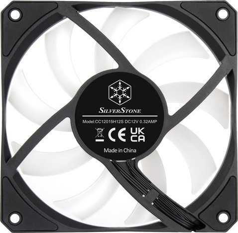 SilverStone SST-AS120B-ARGB, RGB korpuso ventiliatorius - 120mm