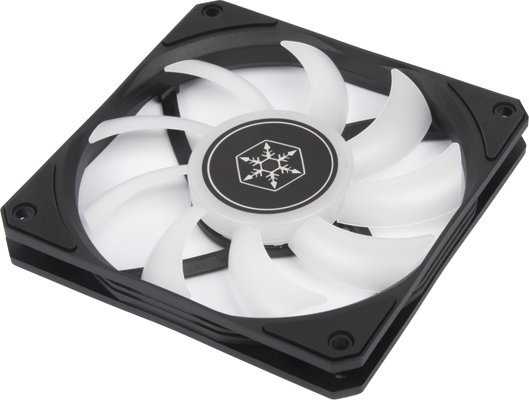 SilverStone SST-AS120B-ARGB, RGB korpuso ventiliatorius - 120mm