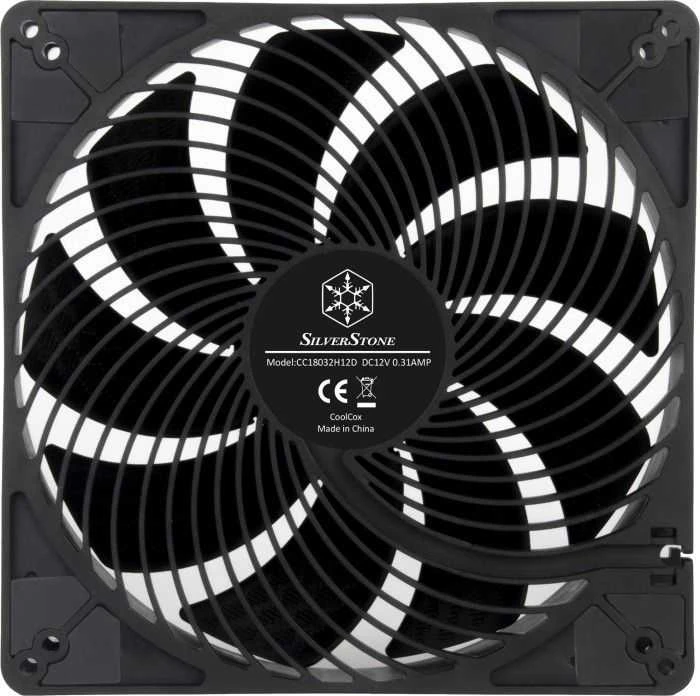 SilverStone AP184i-PRO fan, 180mm – juodas