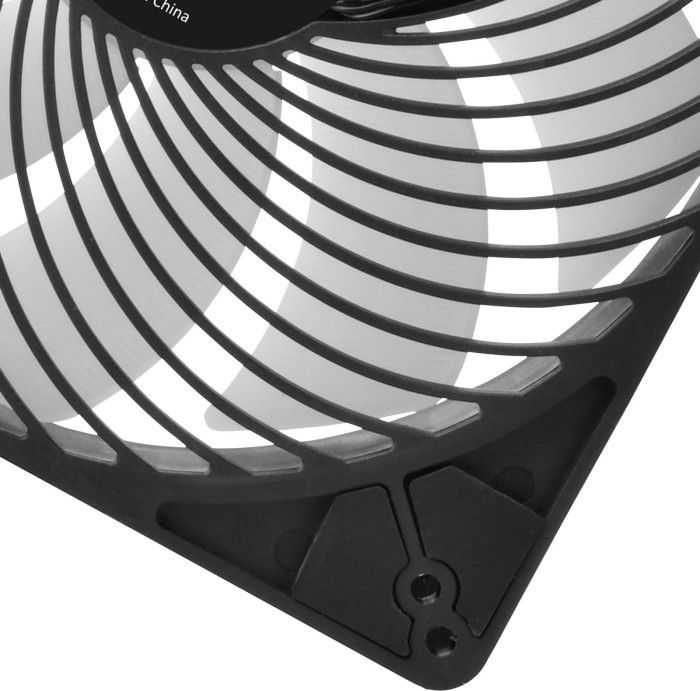 SilverStone AP184i-ARGB korpuso ventiliatorius, 180mm – juodos spalvos