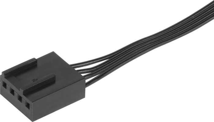 SilverStone AP184i-ARGB korpuso ventiliatorius, 180mm – juodos spalvos