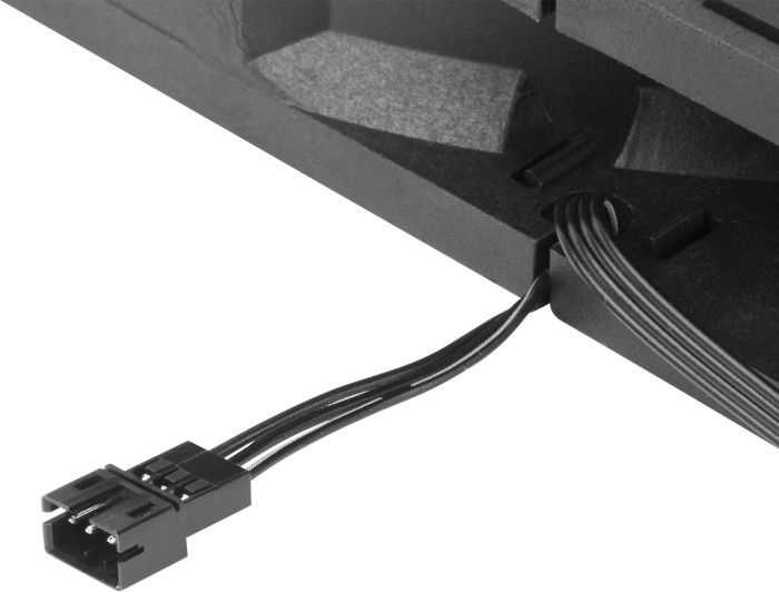 SilverStone AP184i-ARGB korpuso ventiliatorius, 180mm – juodos spalvos