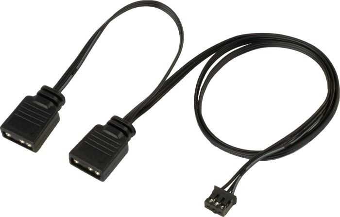 SilverStone AP184i-ARGB korpuso ventiliatorius, 180mm – juodos spalvos