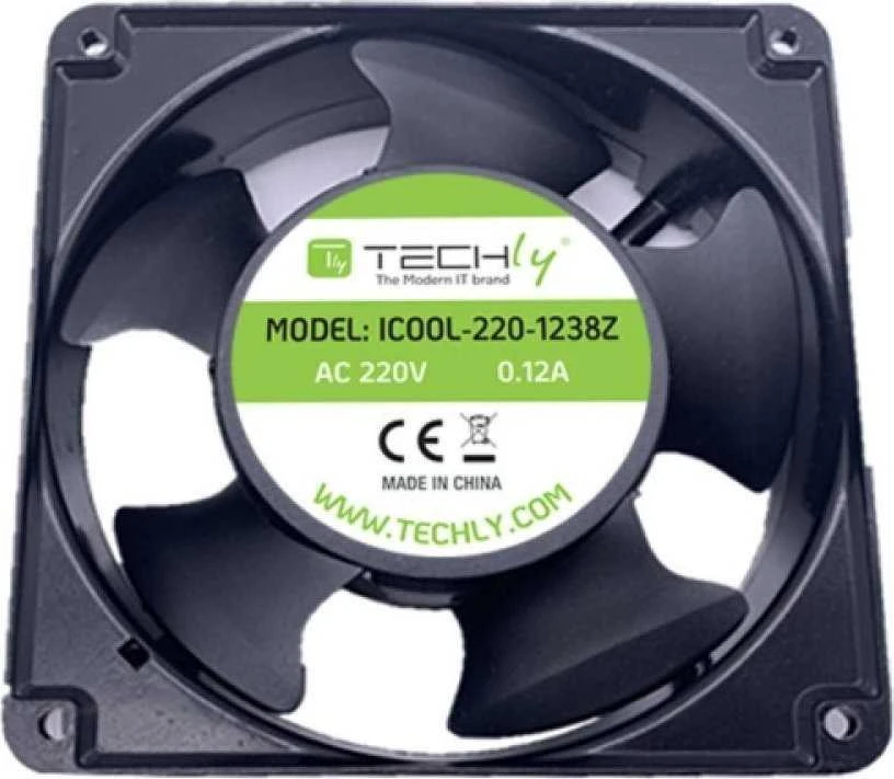 Ventiliatorius Techly 220V (ICOOL-220-1238Z)