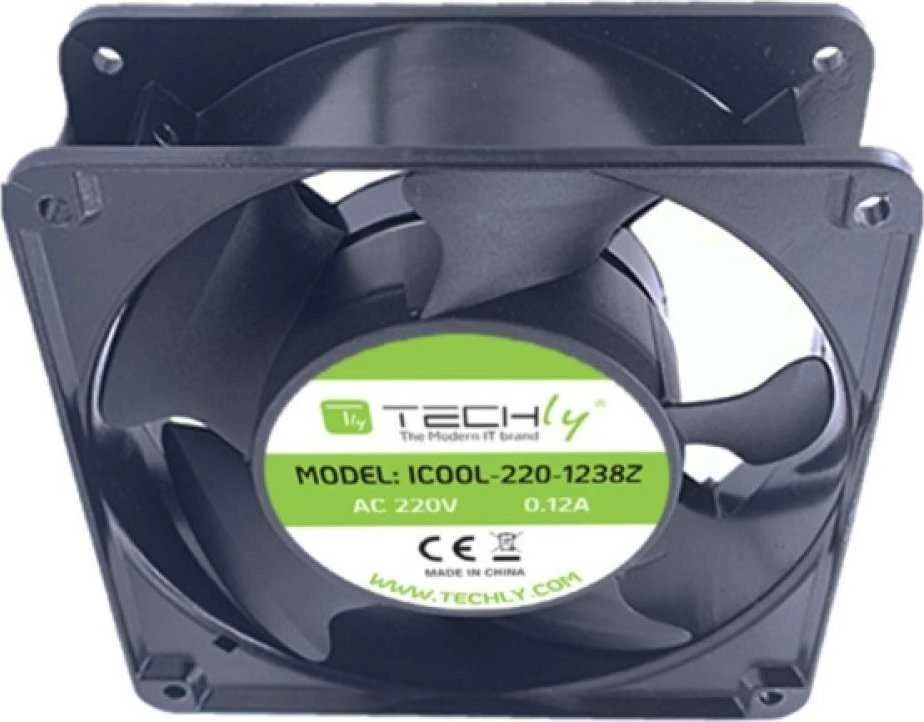 Ventiliatorius Techly 220V (ICOOL-220-1238Z)