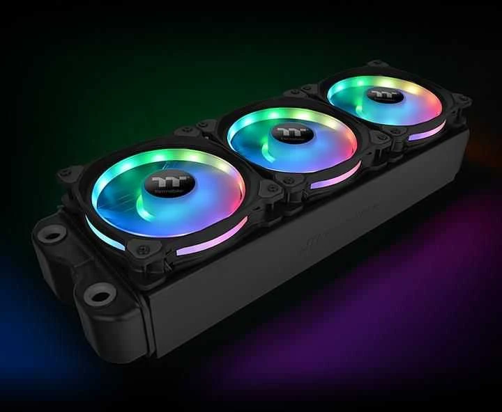 Ventiliatorius Thermaltake Riing Duo 12 RGB 3Pack Fan CL-F073-PL12SW-A