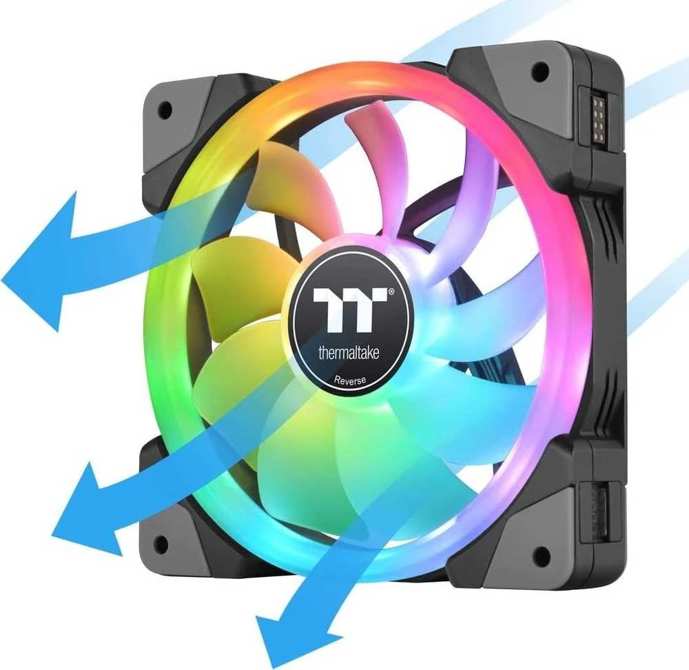Thermaltake SWAFAN 12 RGB juodas