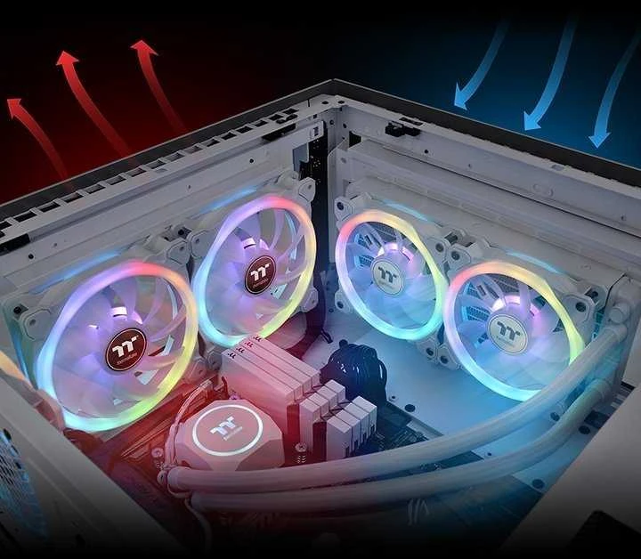 Thermaltake SWAFAN 12 RGB sniegas