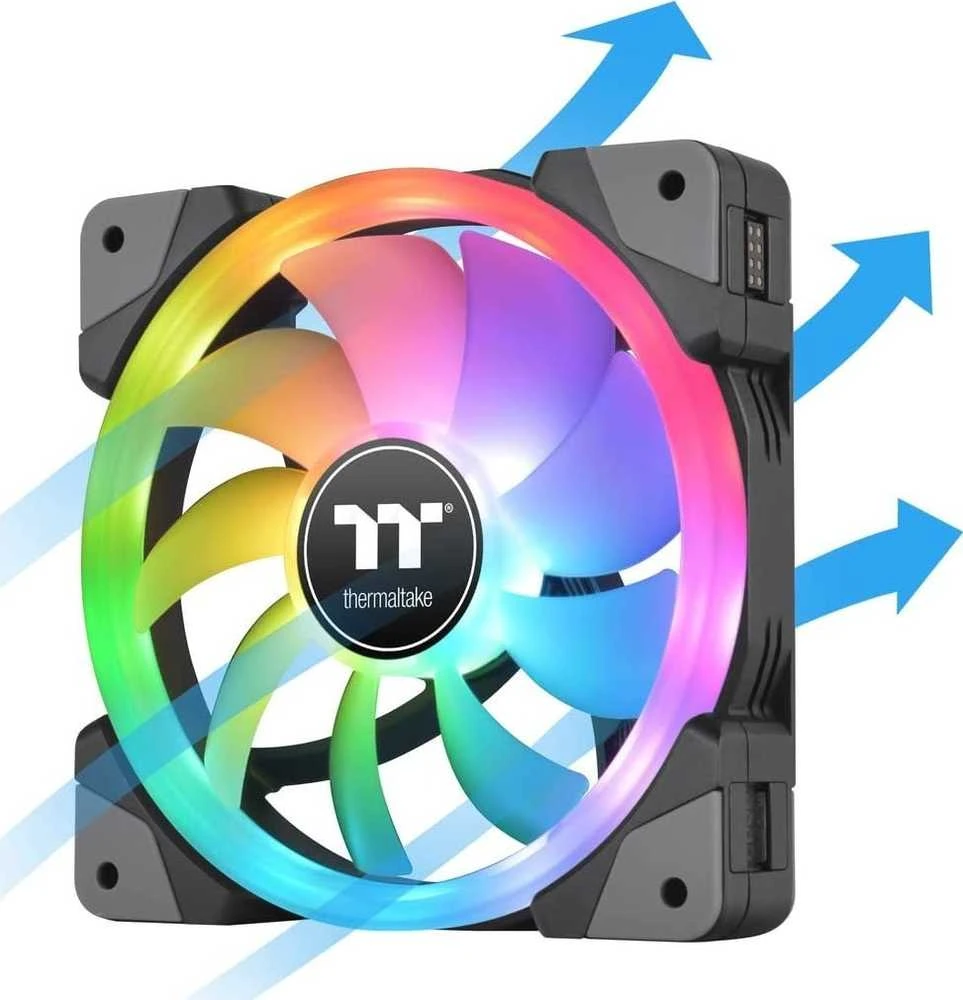 Thermaltake SWAFAN 12 RGB juodas