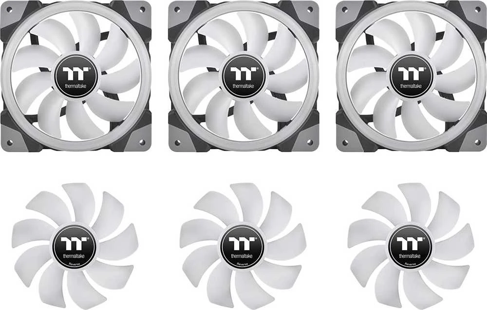 Thermaltake SWAFAN 12 RGB juodas
