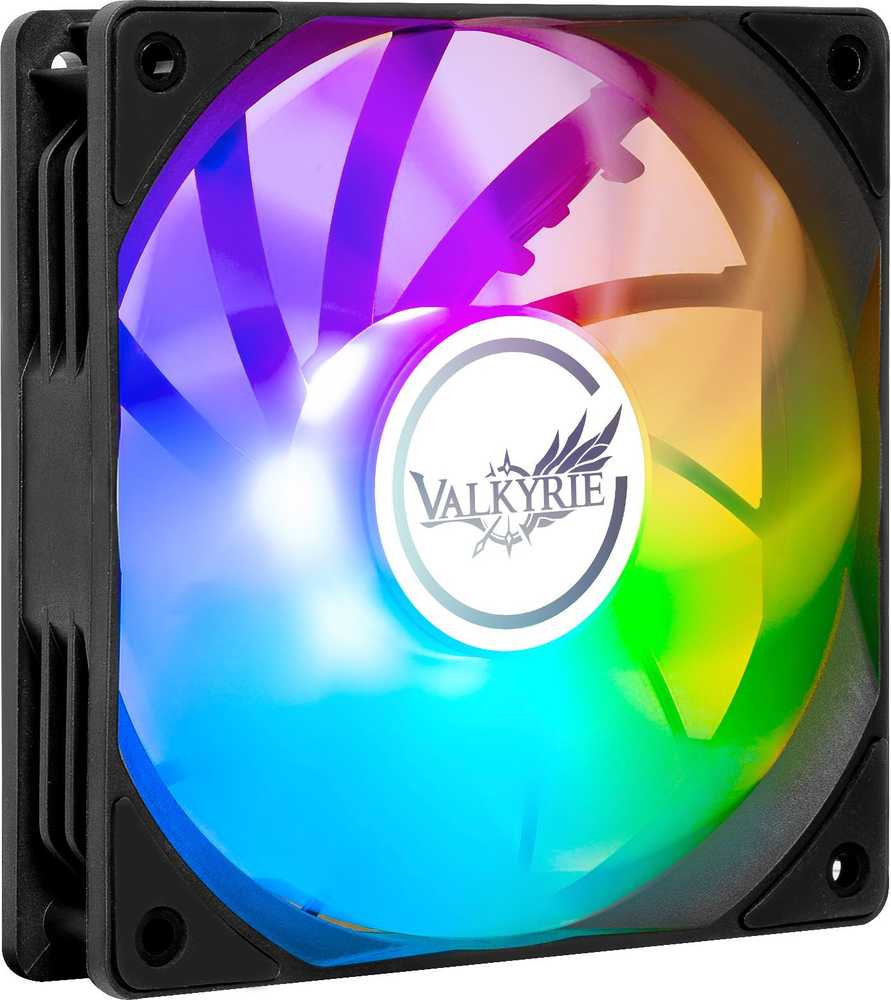 Ventiliatorius - Valkyrie V12F ARGB Baltas 75 CFM