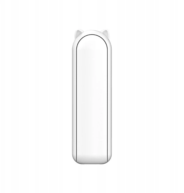 „Jisulife“ nešiojamasis ventiliatorius „Life8 Plus“ su USB įkroviklio funkcija, 4500 mAh, ir žibintuvėliu - Baltas