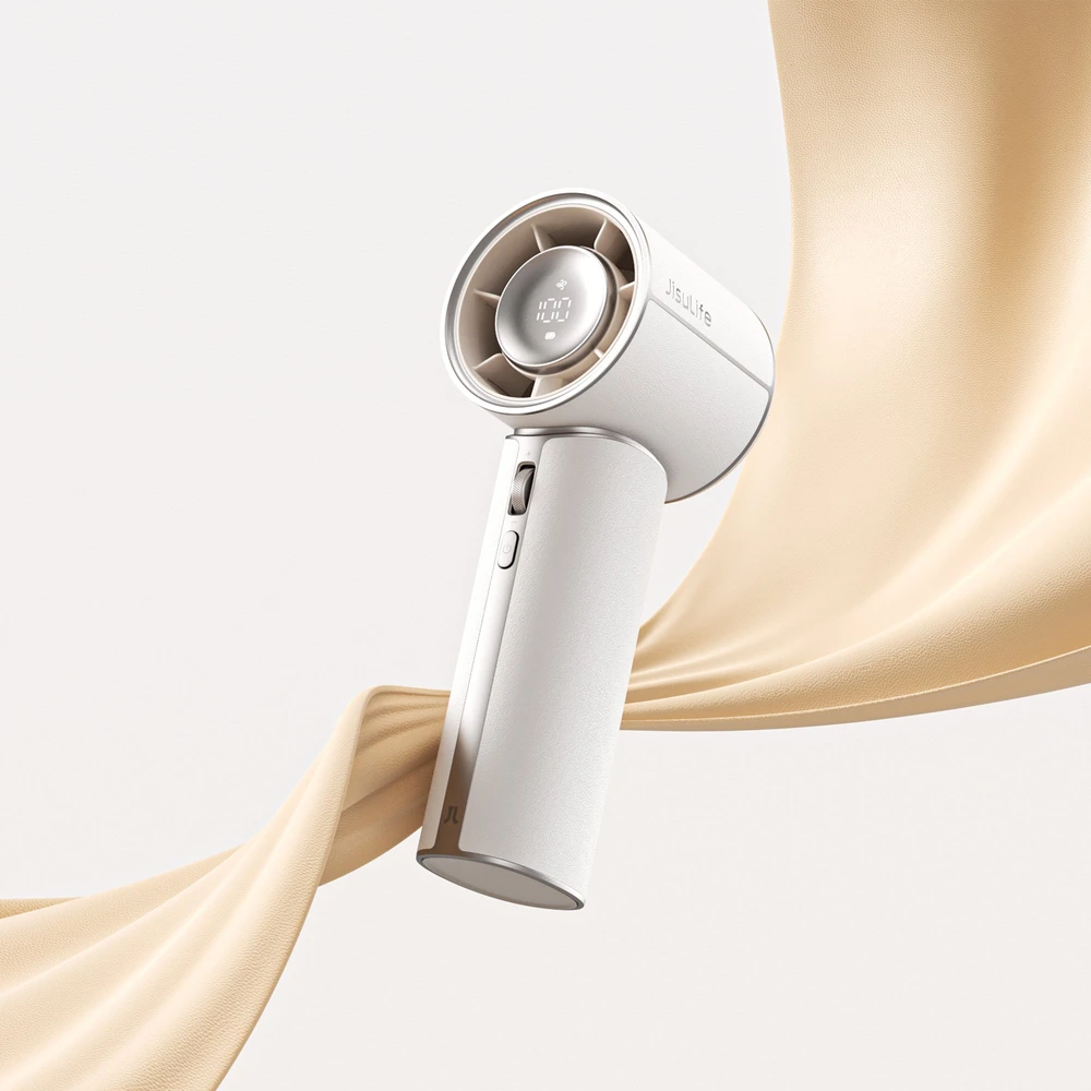 Ventiliatorius JisuLife Handheld Fan Pro1 Mini Starry Baltas