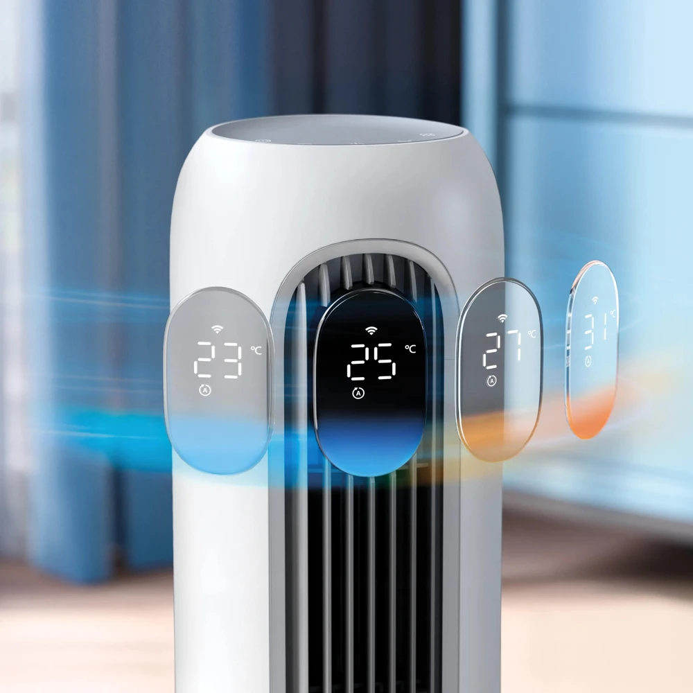 Philips 7000 Serija Išmanusis bokšto formos ventiliatorius, CX7550/00