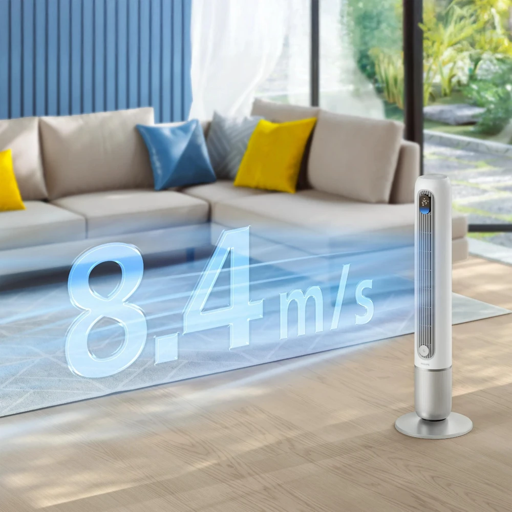 Philips 7000 Serija Išmanusis bokšto formos ventiliatorius, CX7550/00