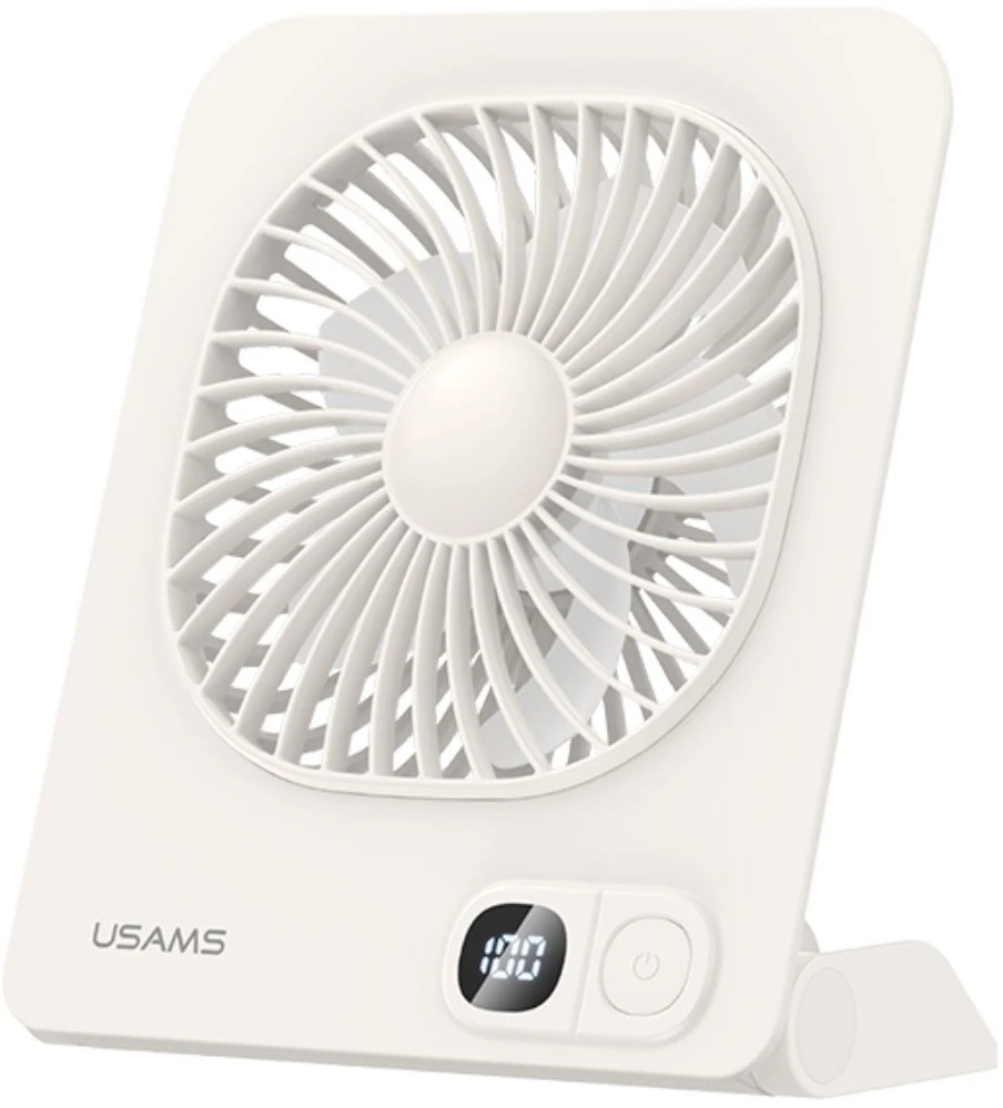 Lightweight Magnetic Desktop Ventiliatorius USAMS baltos spalvos
