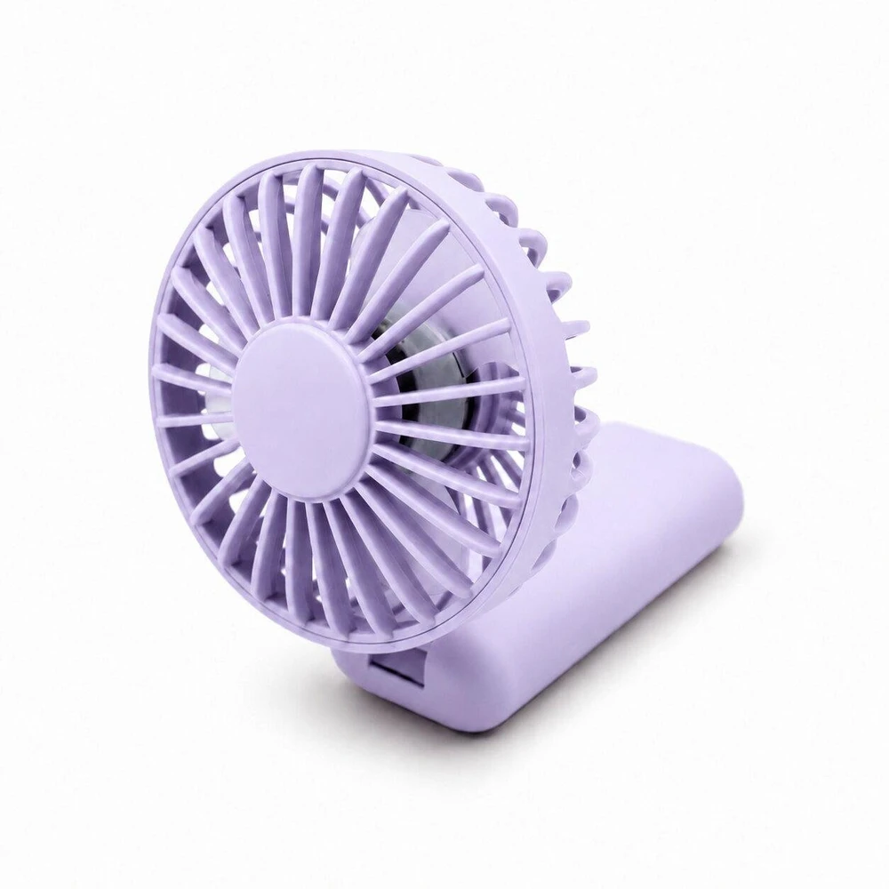 Ventiliatorius ATL DA669A Mini wiatrak usb rankinis biurkowy juoda