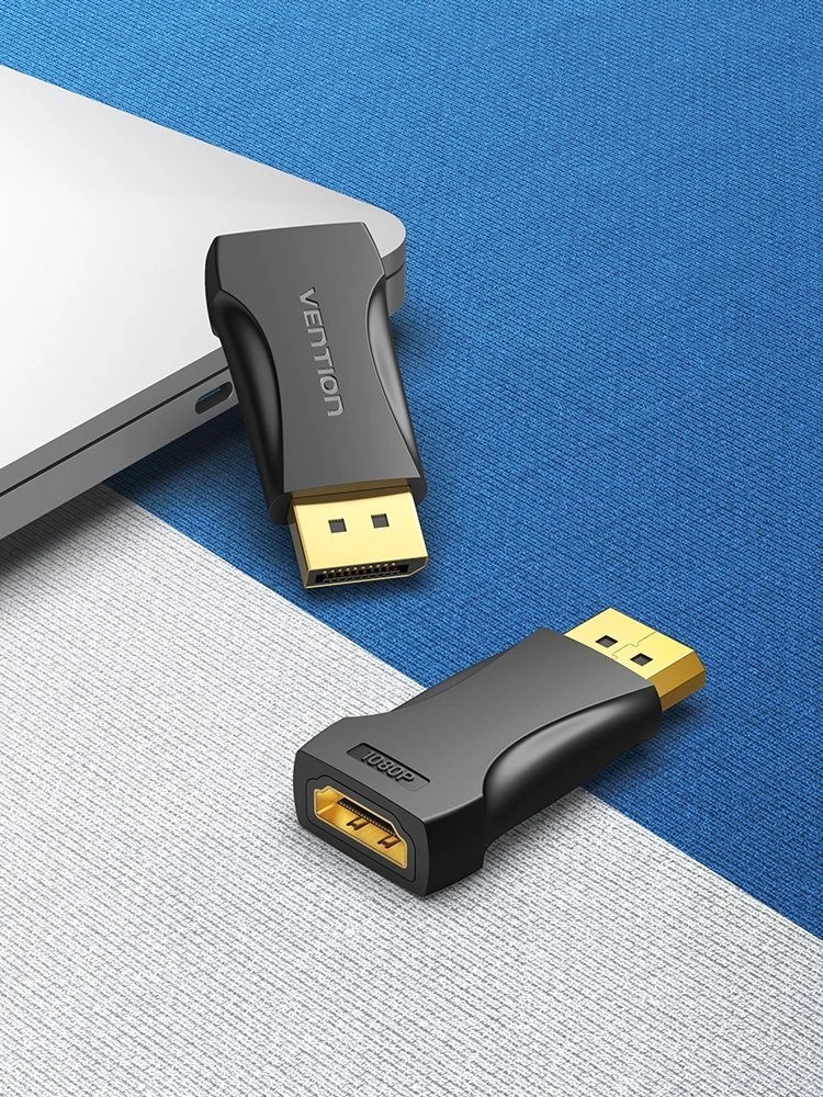 Vention HDMI į DisplayPort adapteriai su auksinėmis jungtimis