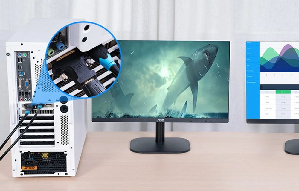Vention HDMI – DVI adapteris - Juodas