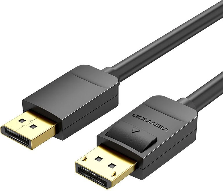 Vention DisplayPort kabelis 1.5 m ventiliacijos HACBG (juodas)