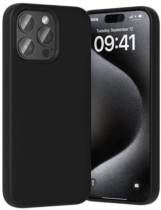 Vention KUFB0-40 silikoninis dėklas, skirtas iPhone 15 Pro Max (juodas)