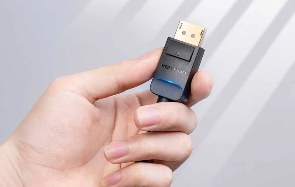 Vention DisplayPort į VGA kabelis 1.5 m ventiliacijos HBLBG (juodas)