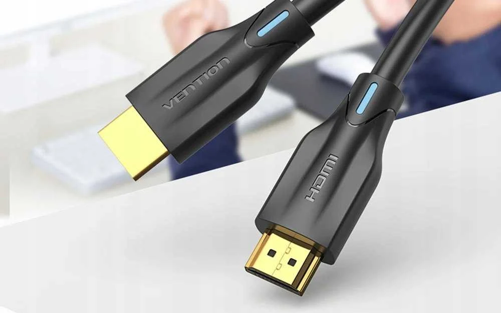 Kabelis HDMI 2.1 Vention AANBJ 5m 8K (juodas)