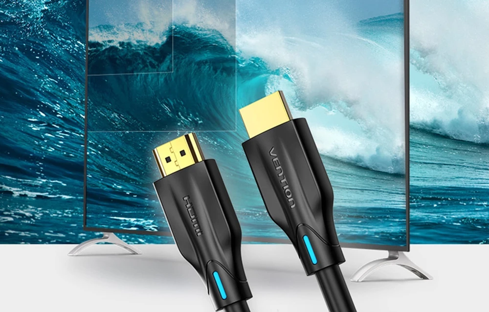 Vention HDMI 2.1 kabelis 8K 60Hz/ 4K 120Hz 3m - Juodas