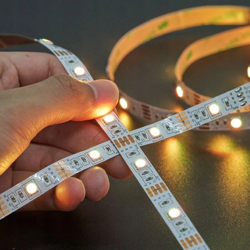 Vention RGB FPC LED juosta su nuotolinio valdymo pultu, 5V, 5m