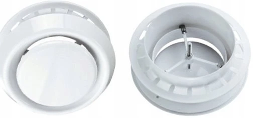 Vents Ventiliacijos difuzorius su flanšu 125 mm, baltas A125WNK