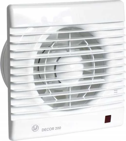 Venture DECOR 200CHZ 230V, 50HZ vonios ventiliatorius