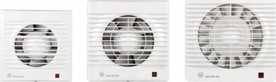Venture DECOR 200CHZ 230V, 50HZ vonios ventiliatorius