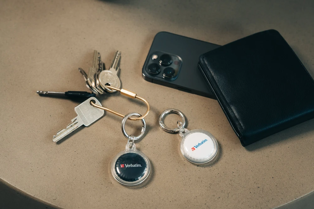 Verbatim My Finder Coin Bluetooth juoda balta - daiktų ieškiklis 2vnt MYFC-02BW 32134