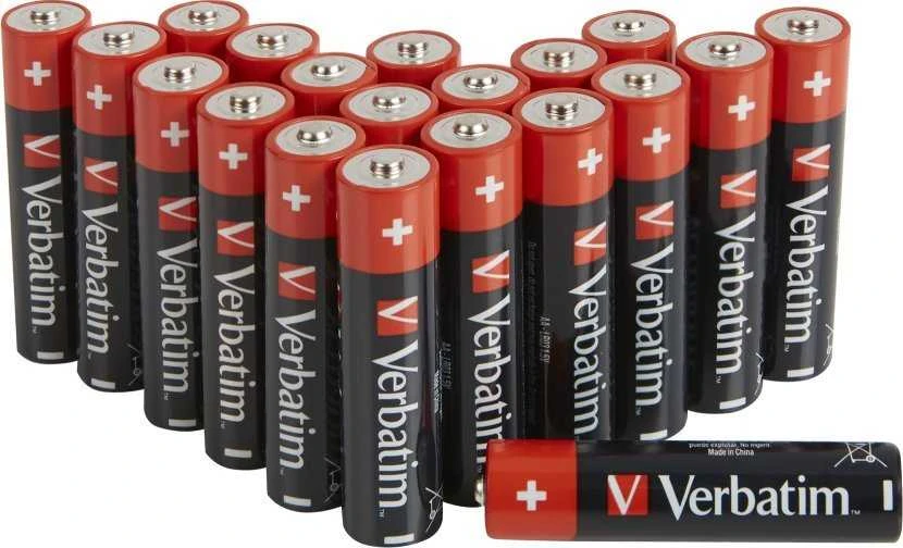 Verbatim ALKALINE BATTERY AA 20 PACK/HANGCARD